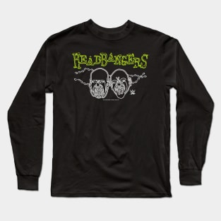 Headbangers Neon Face Long Sleeve T-Shirt